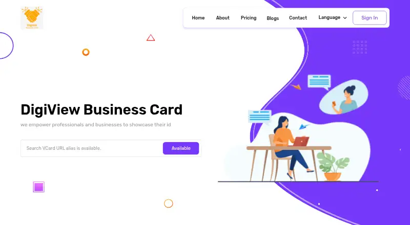 DigiView's website