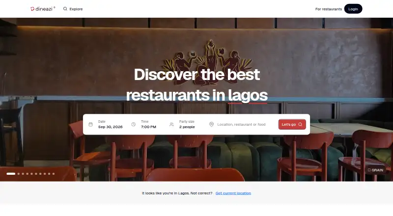 The Dineazi homepage