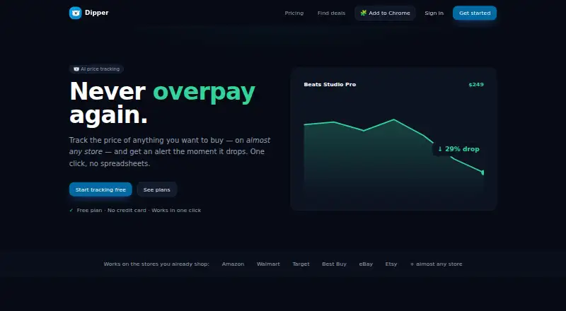 Dipper's website
