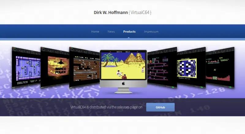 The VirtualC64 homepage