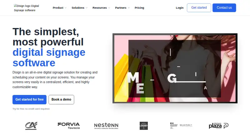 Disign's website