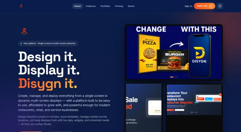 Disygn's website