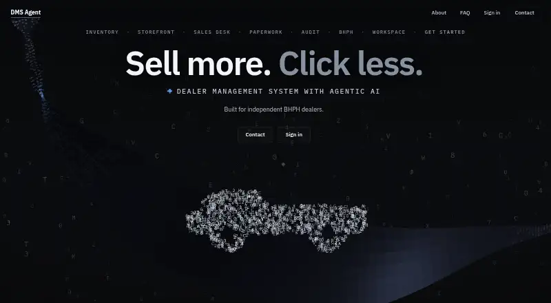 DMS Agent's website
