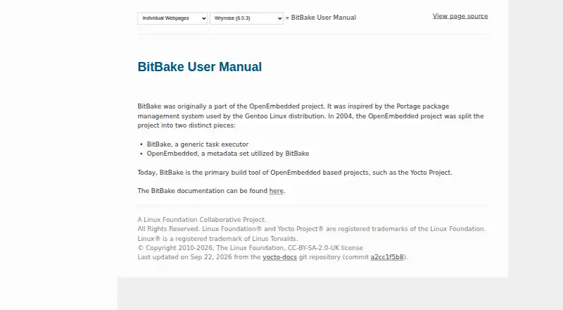 BitBake's website