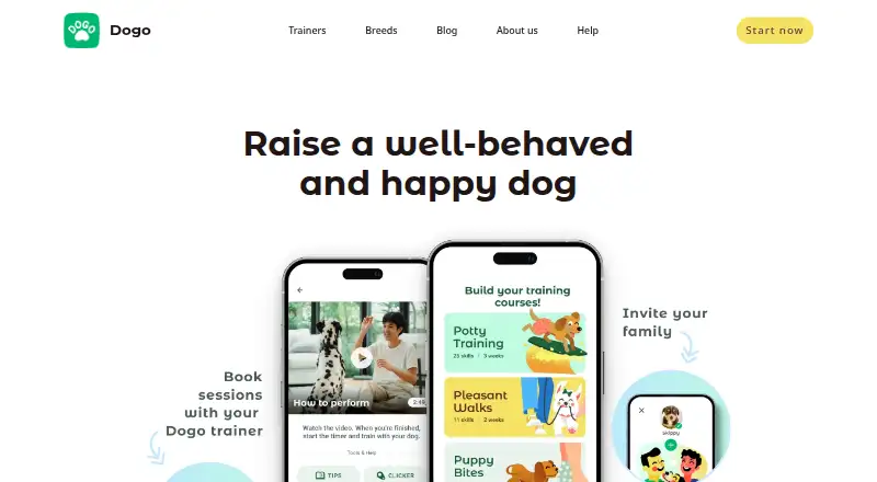 Dogo's website