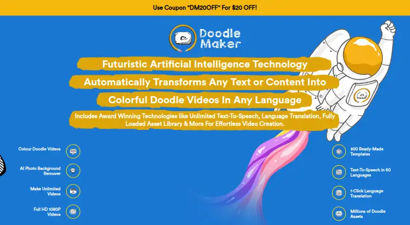 DoodleMaker's website
