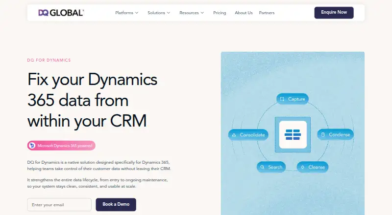 DQ for Dynamics's website