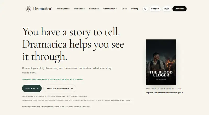 Dramatica's website