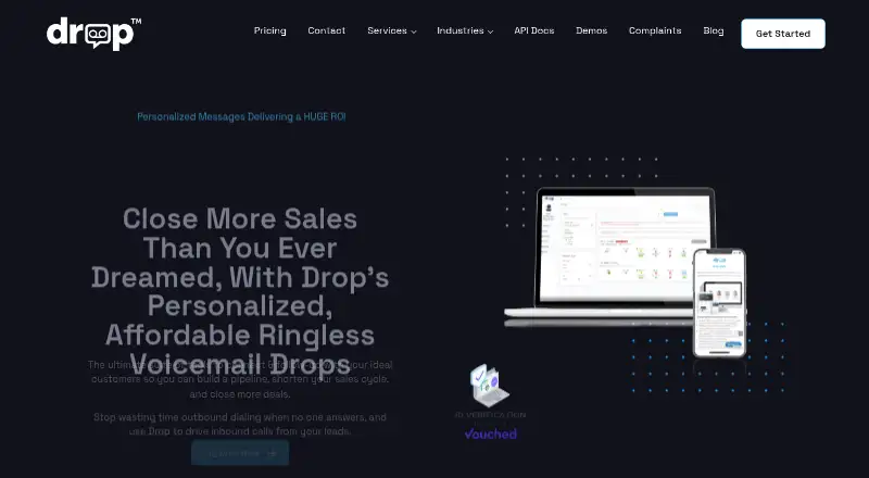 Drop's website