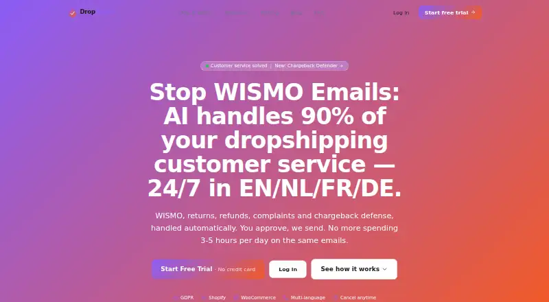 DropResolve's website
