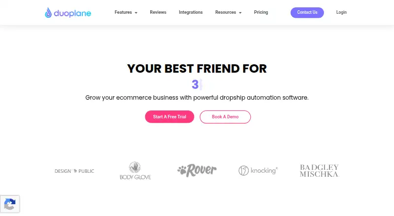 The Duoplane homepage