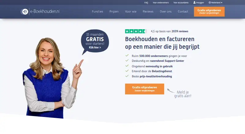 e-Boekhouden API's website