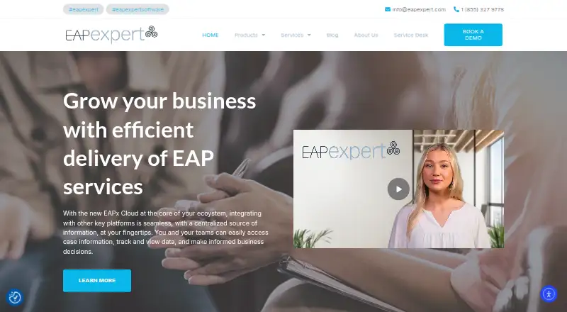 EAP Expert's website
