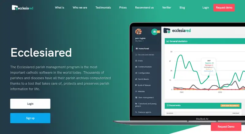 Ecclesiared's website