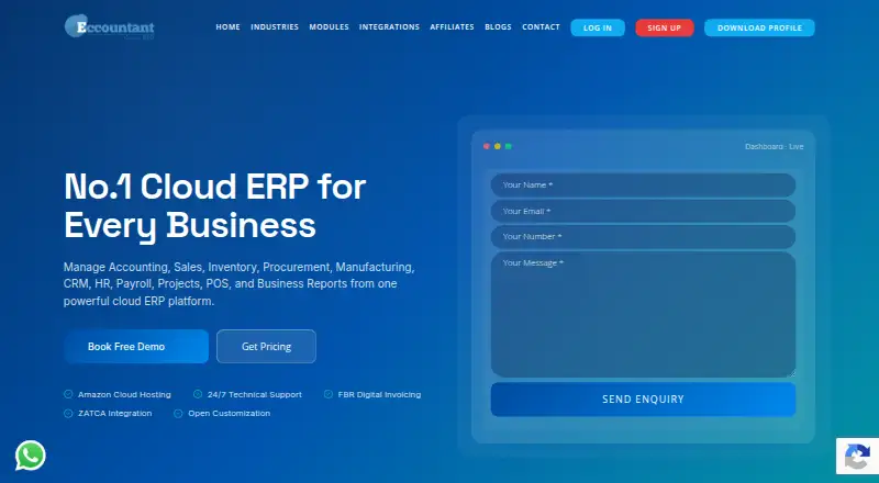 The Eccountant homepage