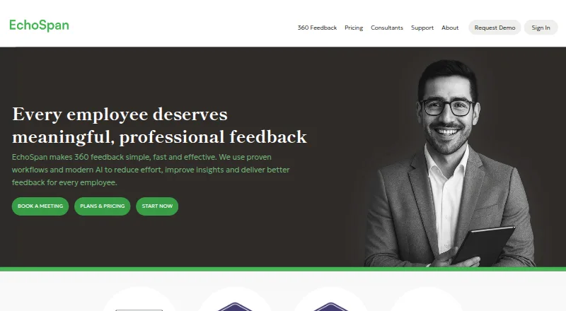 EchoSpan's website