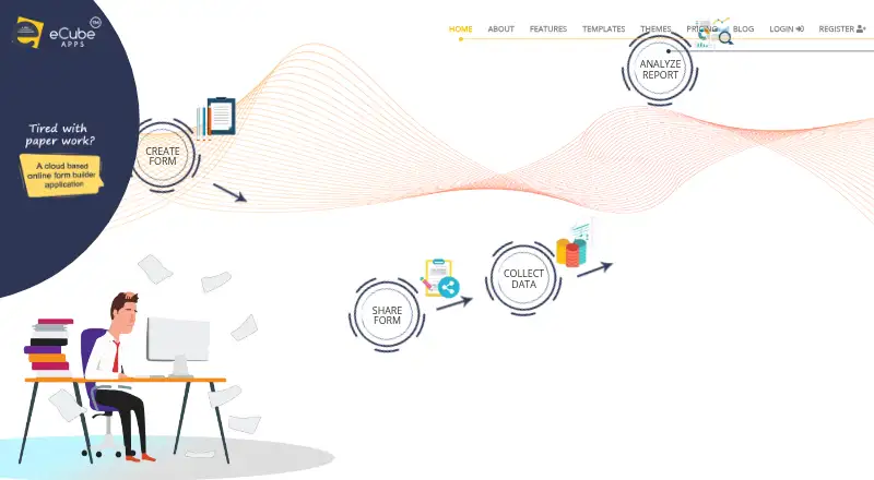 The eCube Apps homepage