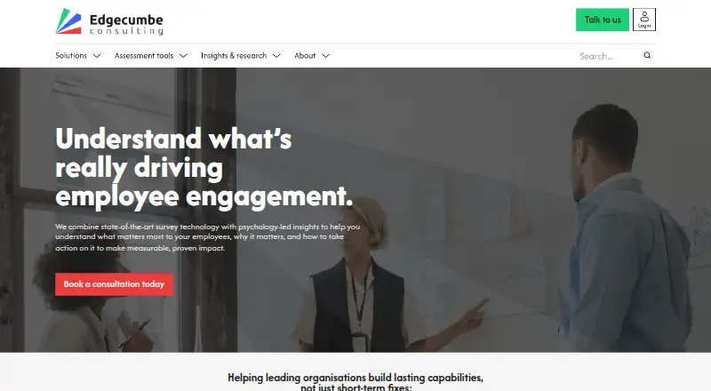 Edgecumbe's website