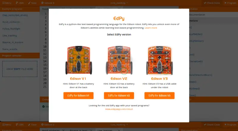 EdPy's website