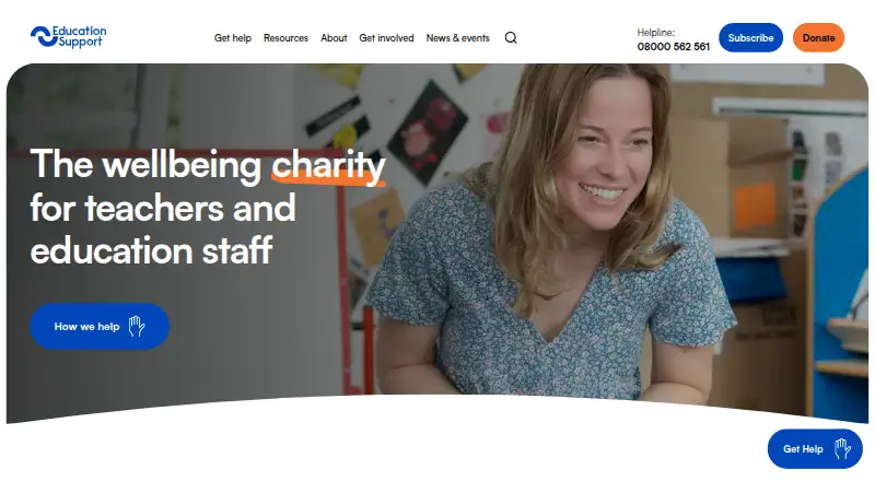 Education Support Partnership EAP's website