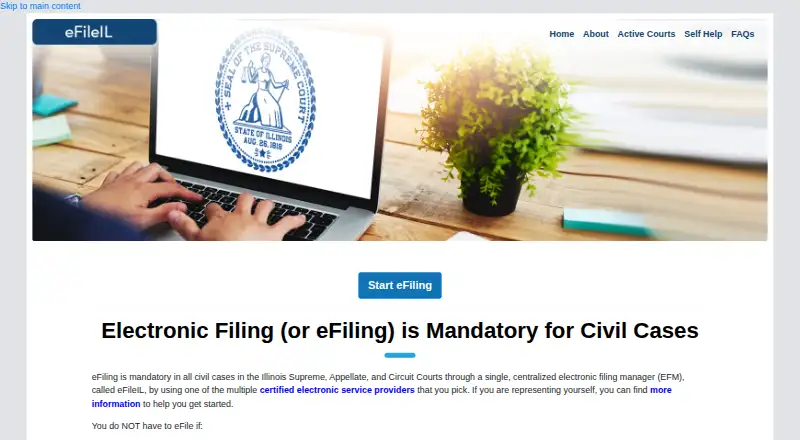 eFileIL's website