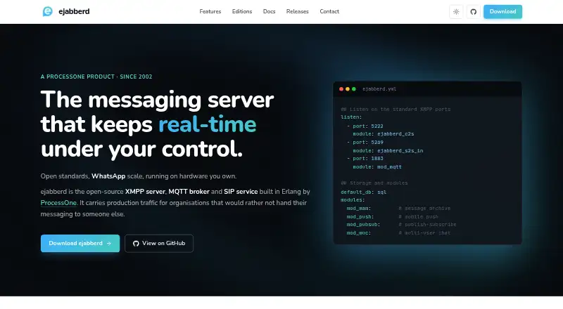 ejabberd's website