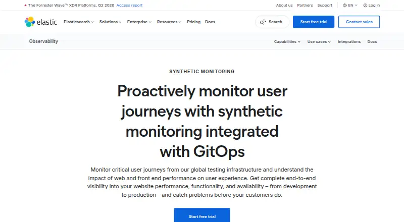 Elastic Synthetics's website