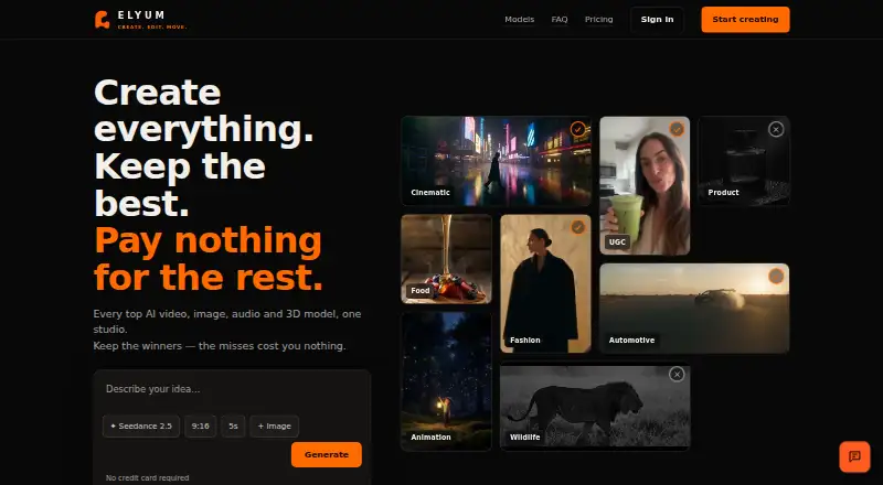 Elyum's website