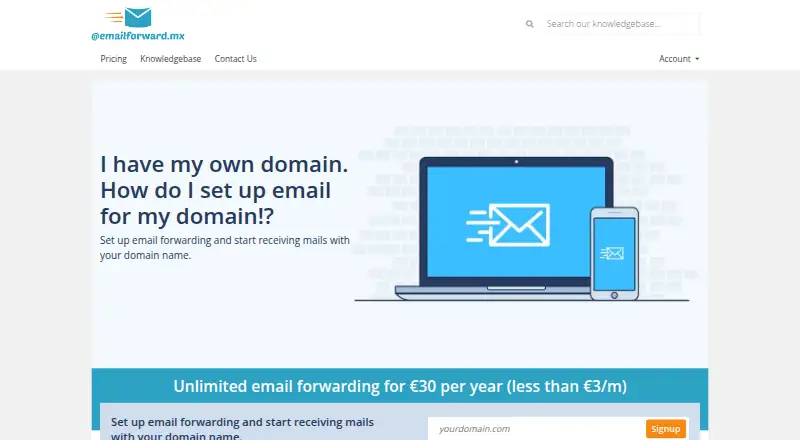 ForwardMX's website