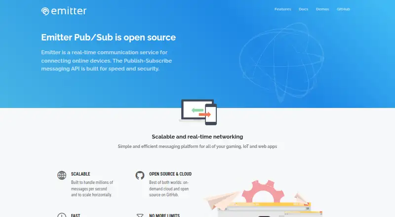 Emitter's website
