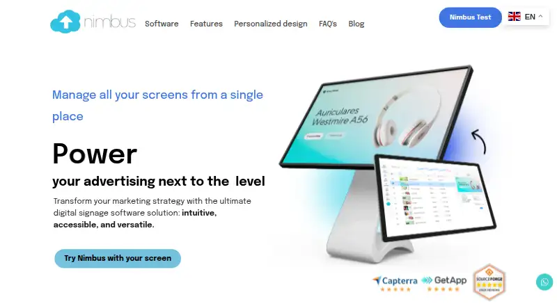 Nimbus's website