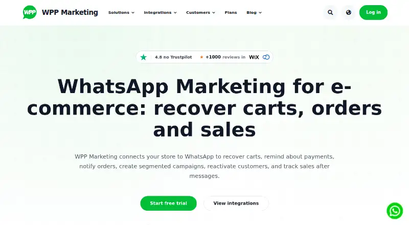 WPP Marketing's website