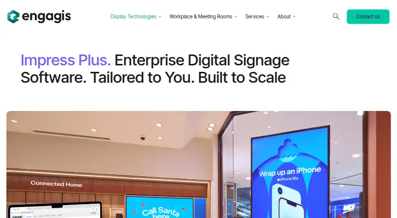 Impress Plus's website