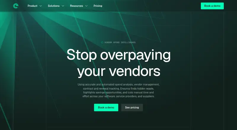 Ensurva's website