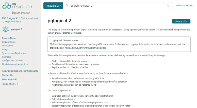 pglogical's website