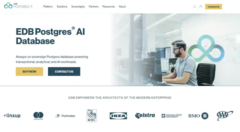 EDB Postgres Advanced Server's website