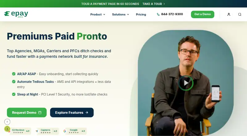 ePayPolicy's website
