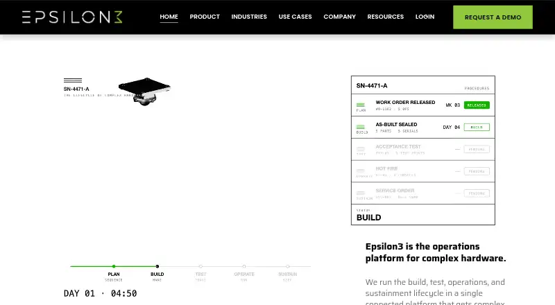 Epsilon3's website