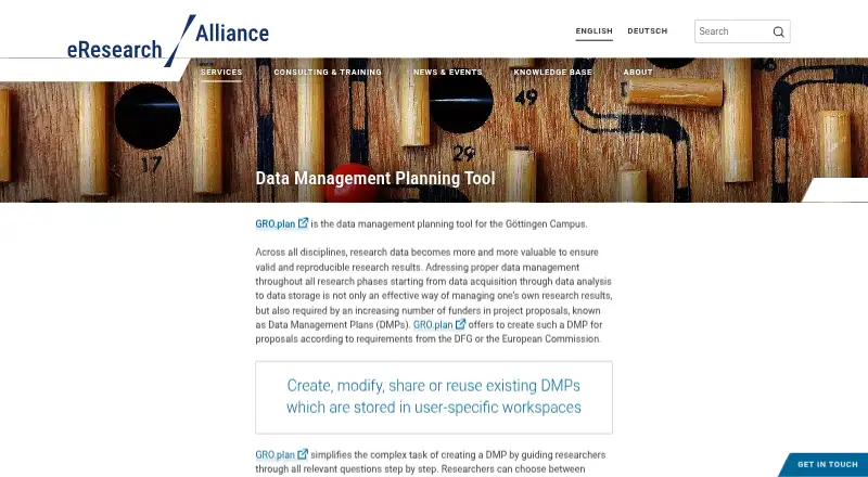 GRO.plan's website