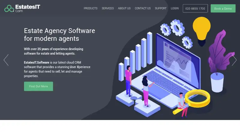 The EstatesIT homepage