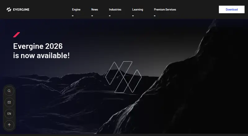 The Evergine homepage