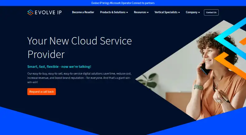 Evolve IP Phone System's website
