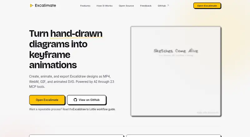 Excalimate's website