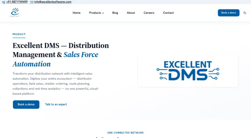 Excellent DMS's website