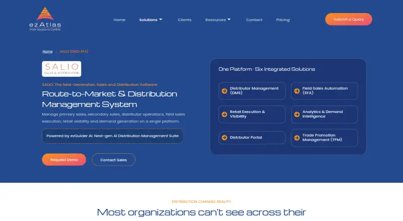 SALIO's website