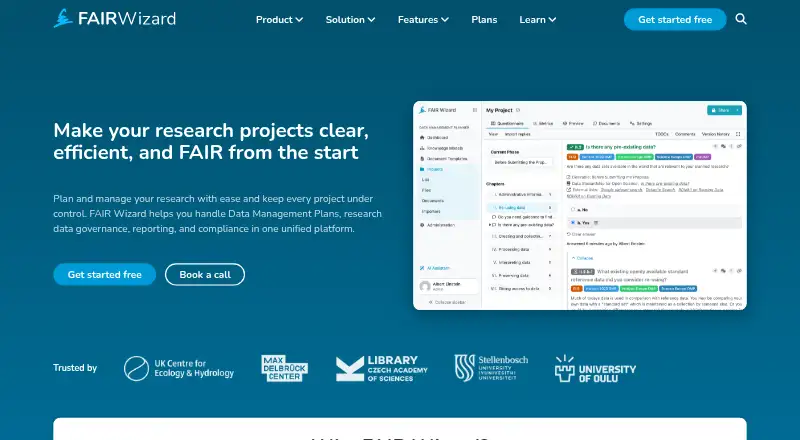 FAIR Wizard's website
