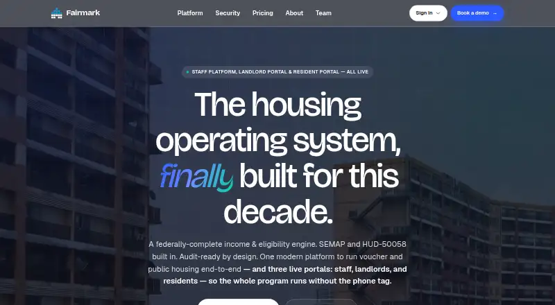 Fairmark's website