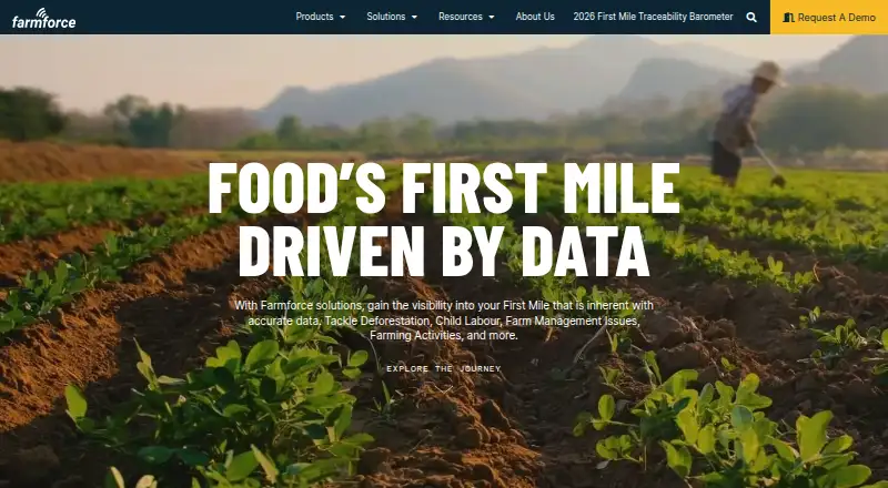 Farmforce's website