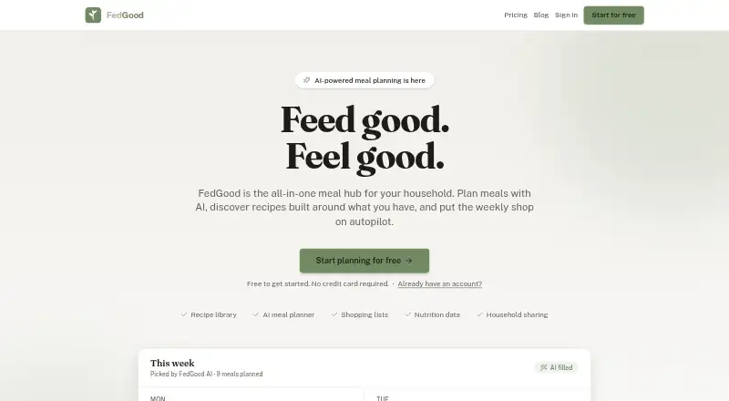 FedGood's website