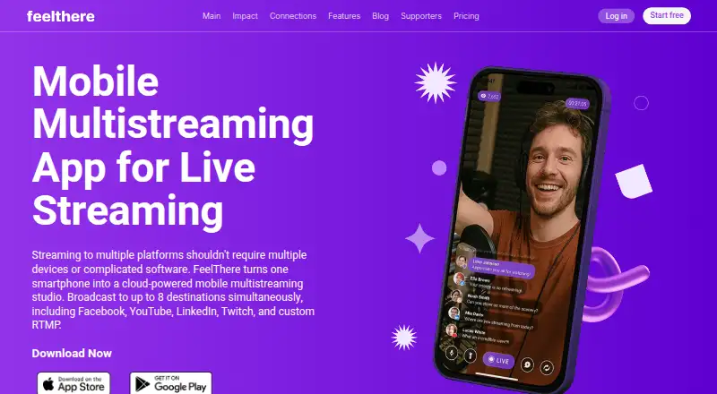 FeelThere's website